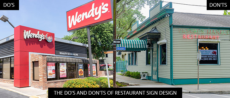 The Do's And Don'ts Of Restaurant Sign Design