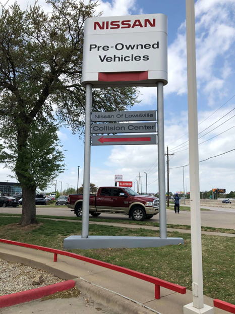Post & Panel Signs: Impress for Less at Roadside in Carrollton, TX